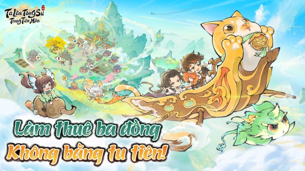 Ta Làm Tông Sư Trong Tiên Môn MOD APK