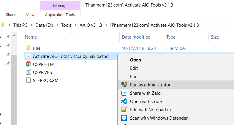 Activate AIO Tools 2021 - Kích hoạt Windows, Office mọi phiên bản