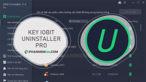 Key IObit Uninstaller 13.5 Pro mới nhất tháng 05/2024
