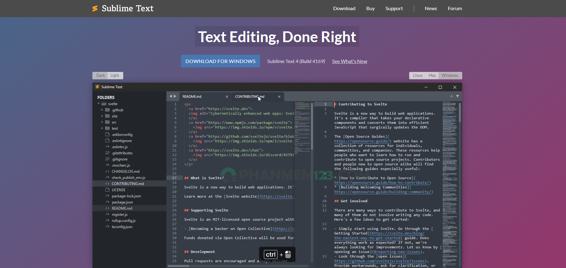 Download Sublime Text 4 build 4192 Full mới nhất 2025