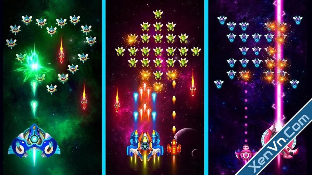 Đánh Giá Space Shooter: Galaxy Attack MOD (Vô hạn tiền, Mở khoá VIP) 1.998 APK GAME Space Shooter