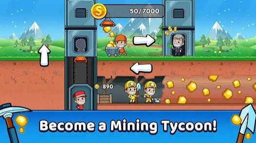 Idle Miner Tycoon mod apk screenshot