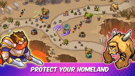 Đánh Giá King Of Defense MOD 2.0.501 - Vô Hạn Tiền, Pha lê, Mở Khoá tướng King Of Defense mod apk