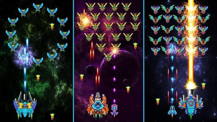 Đánh Giá Space Shooter: Galaxy Attack MOD (Vô hạn tiền, Mở khoá VIP) 1.998 APK TAI Space Shooter
