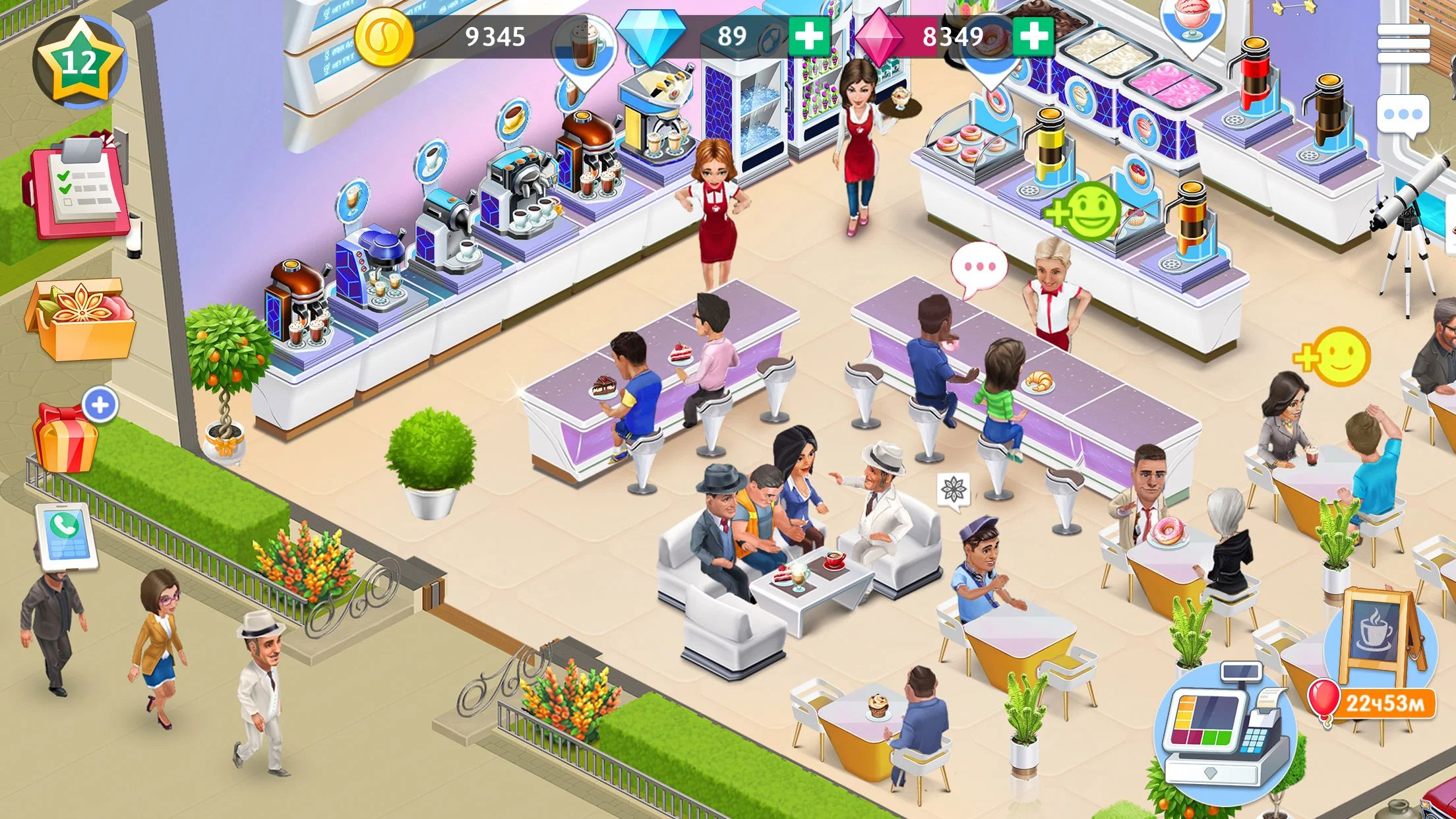 My Cafe mod apk screenshot