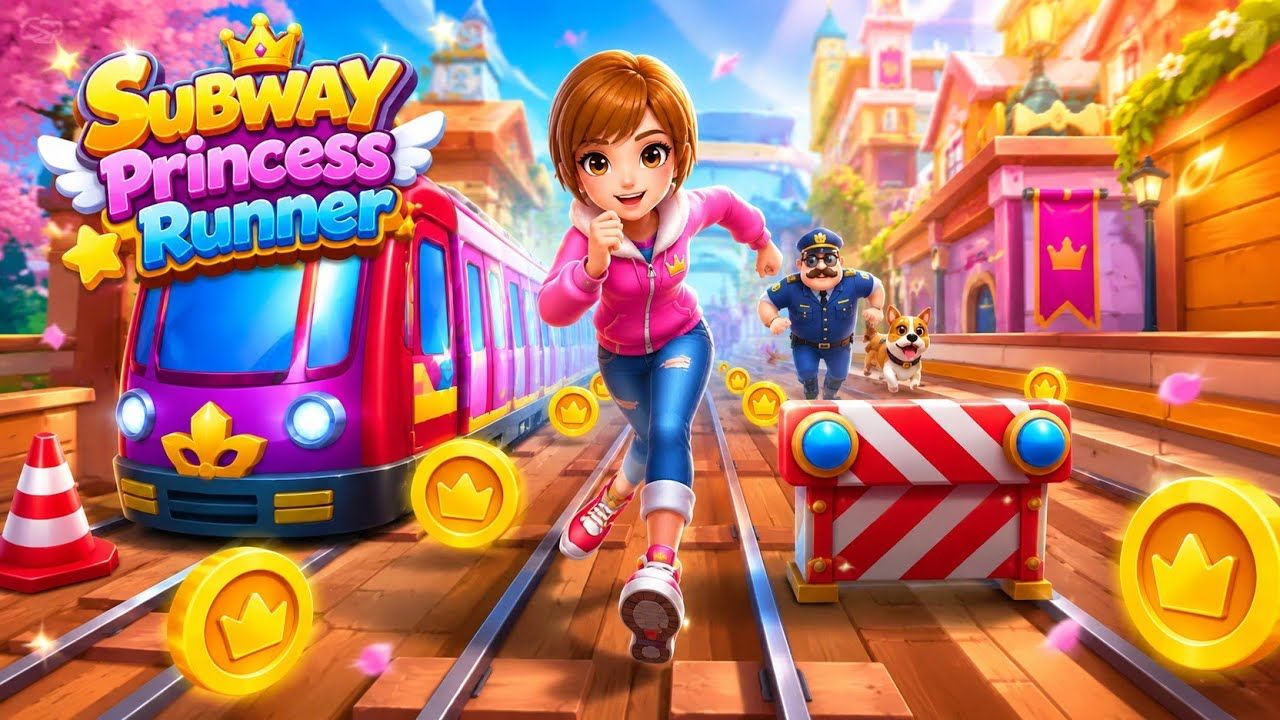 Subway Princess Runner mod apk screenshot