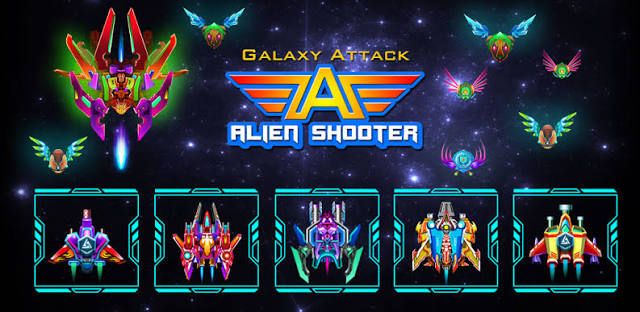 Galaxy Attack: Alien Shooter mod apk screenshot
