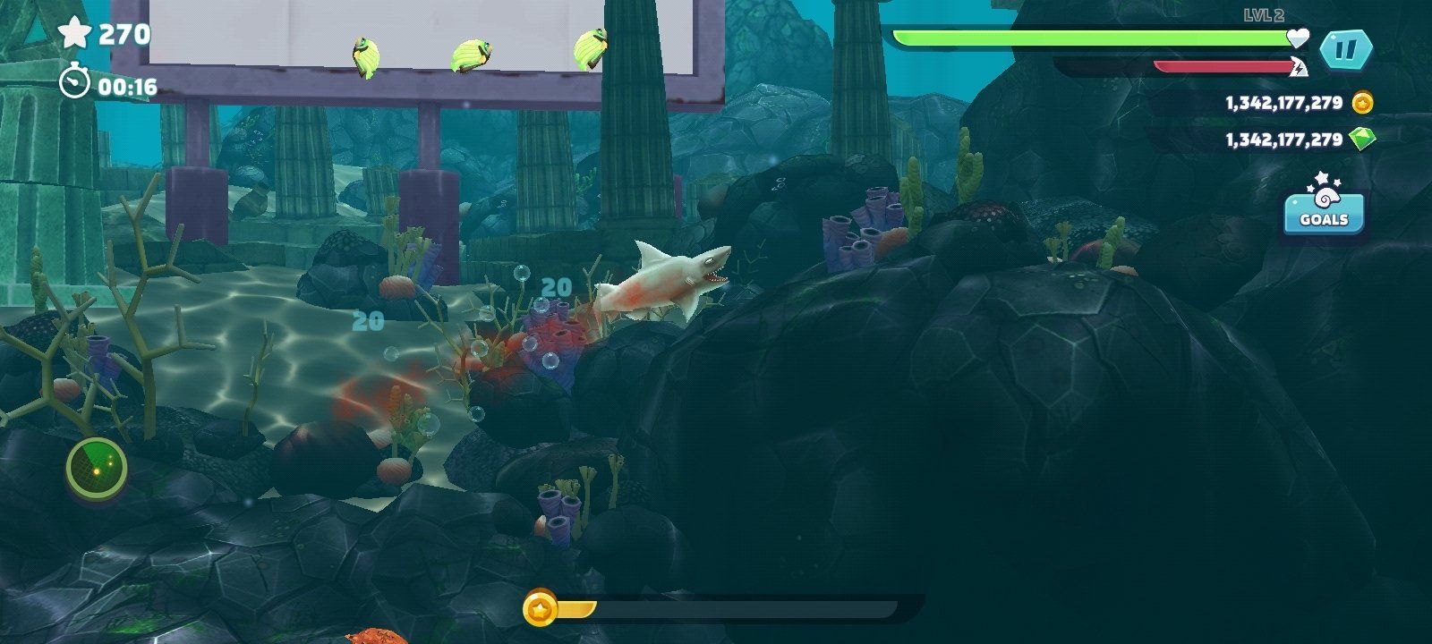 Hungry Shark Evolution mod apk screenshot