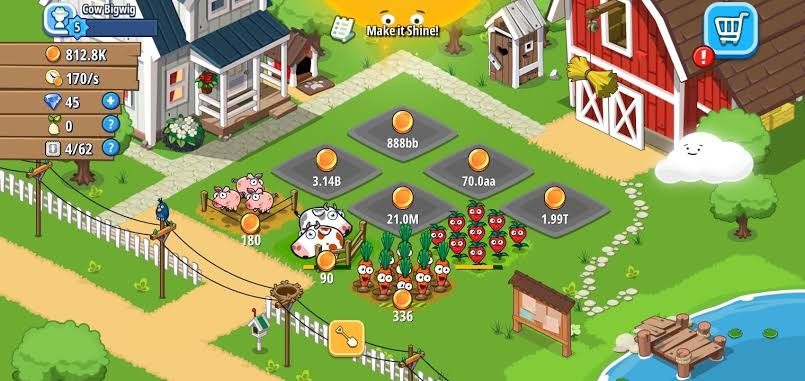 Đánh Giá Idle Farming Empire MOD 1.50.2 – Vô hạn tiền và kim cương game Idle Farming Empire