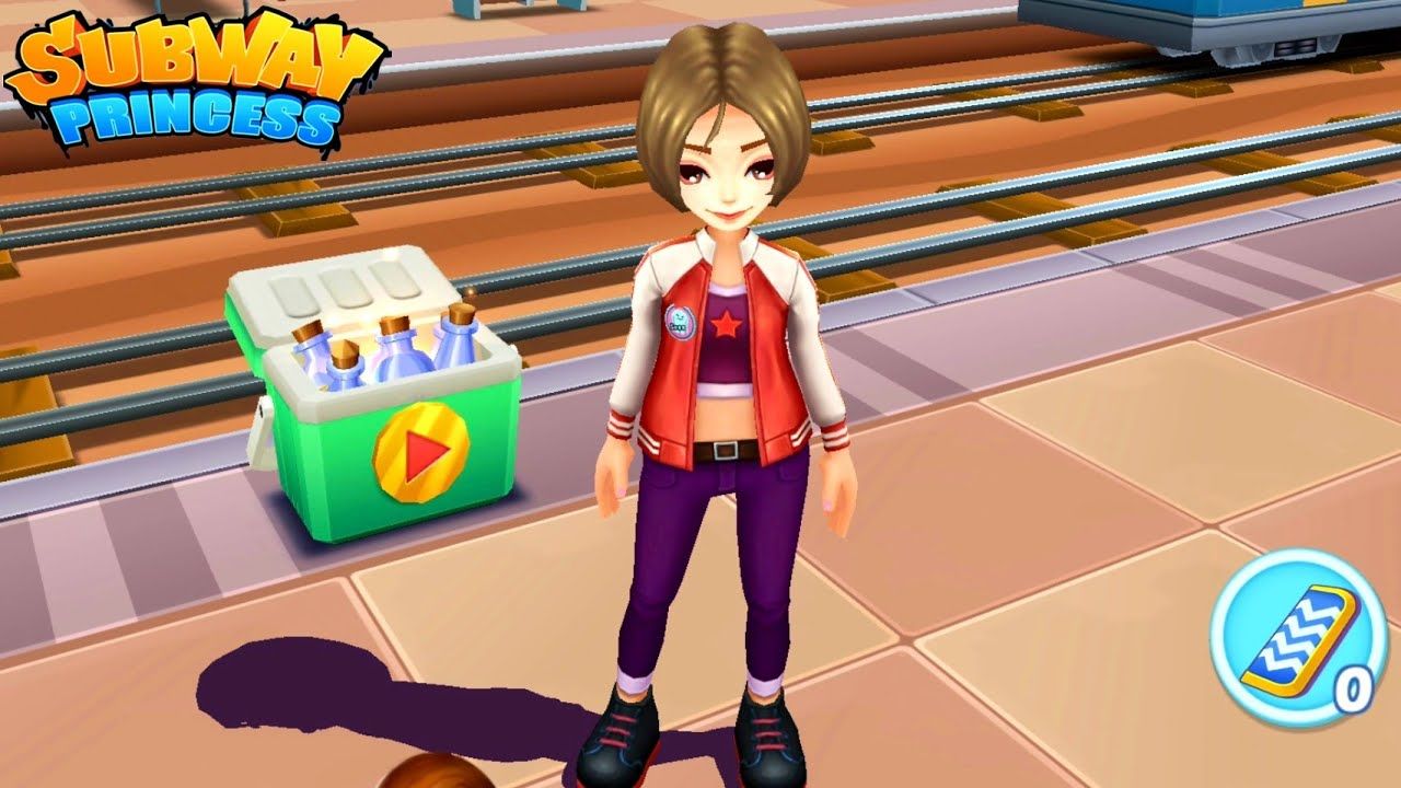 Subway Princess Runner mod apk screenshot