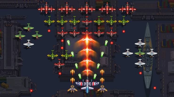1945 Air Force mod apk screenshot