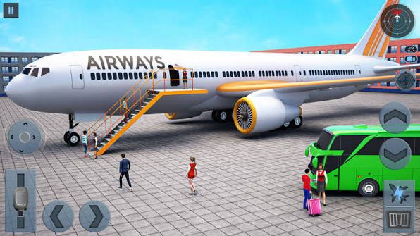 Flight Pilot Simulator 3D mod apk screenshot