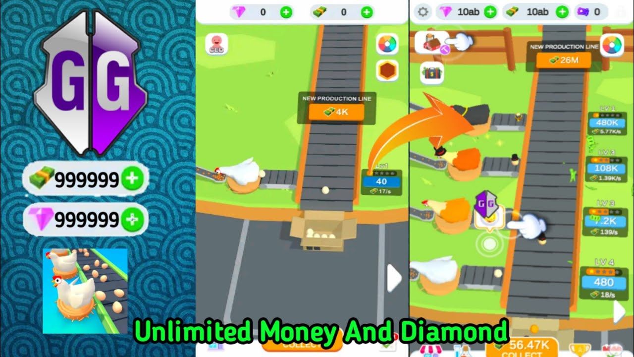 Idle Egg Factory mod apk screenshot