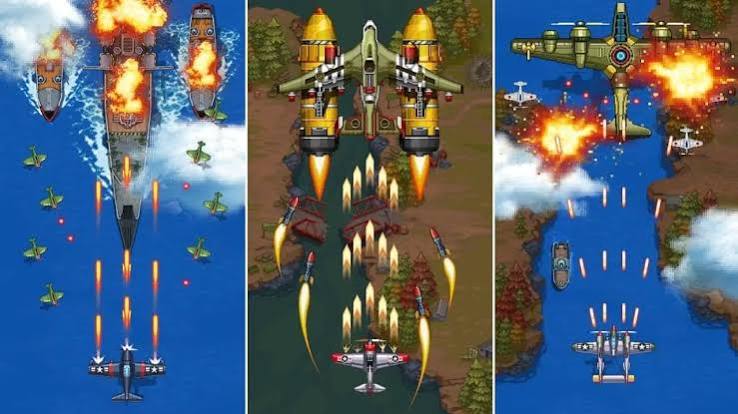 1945 Air Force mod apk screenshot