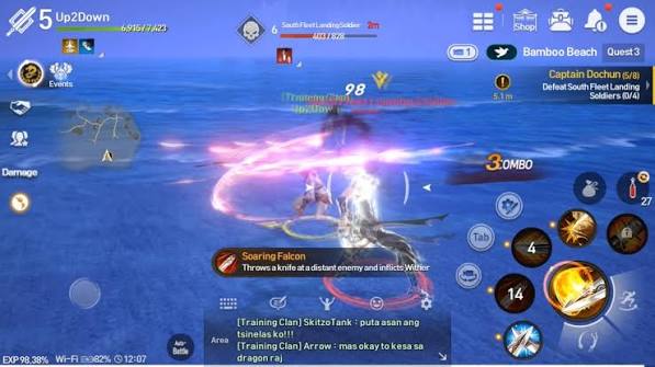 Blade & Soul Revolution mod apk screenshot