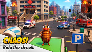 Đánh Giá Cockroach Prank City Chaos MOD (Vô Hạn Tiền) 0.0.7 APK Cockroach Prank City Chaos mod apk