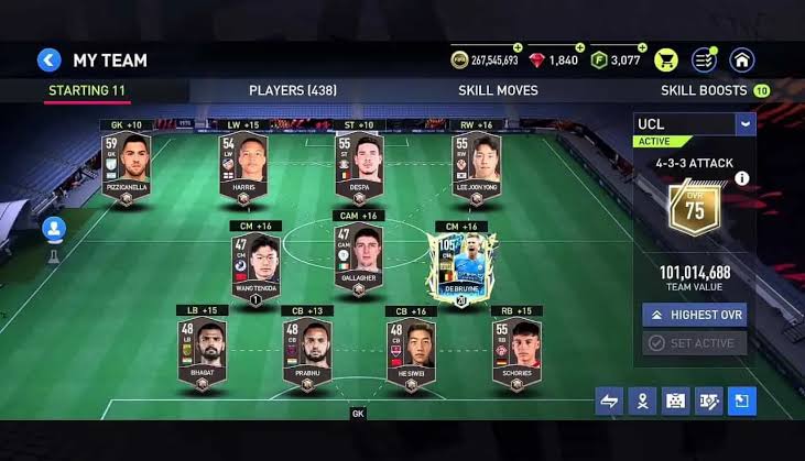 Fifa Mobile mod apk screenshot