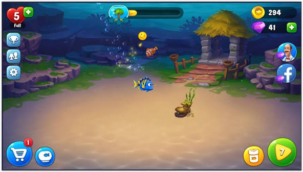 Fishdom mod apk screenshot
