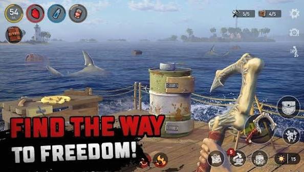 Đánh Giá Raft Survival: Ocean Nomad MOD 2.9.4 - Menu, Vô Hạn Tiền, Mua Sắm miễn phí Raft Survival Ocean Nomad mod apk
