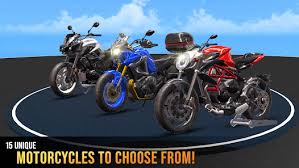 Ultimate Traffic Bike Driving mod apk screenshot