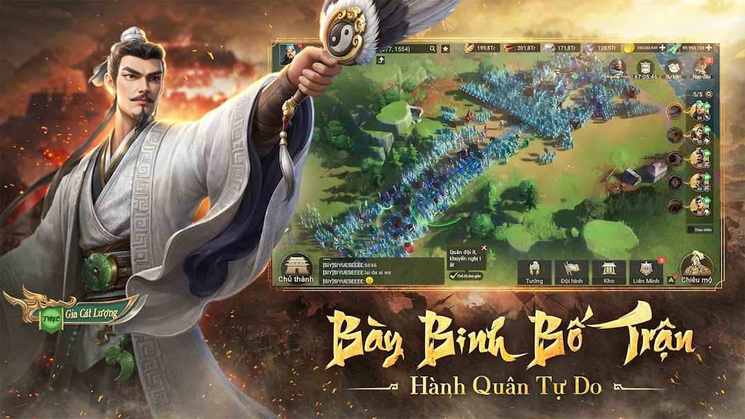 Đánh Giá Tam Quốc Tranh Bá Thiên Hạ MOD (Vô Hạn Tiền) APK download TamQuocTranhBaThienHa