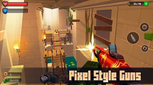 Pixel Combat: Zombies Strike mod apk screenshot