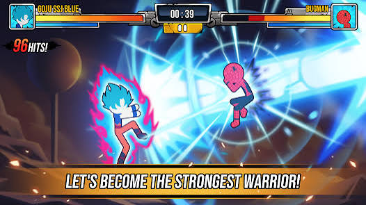 Super Stickman Dragon Warriors mod apk screenshot