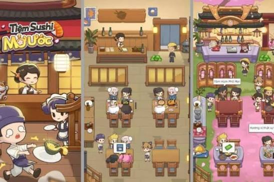 Tiệm Sushi Mơ Ước mod apk screenshot