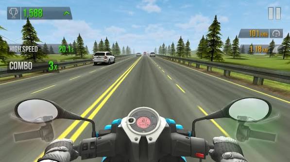 Đánh giá Traffic Rider MOD (Vô Hạn Tiền) 2.11 APK game Traffic Rider mod apk