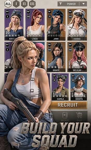 Merc Girls Overkill mod apk screenshot