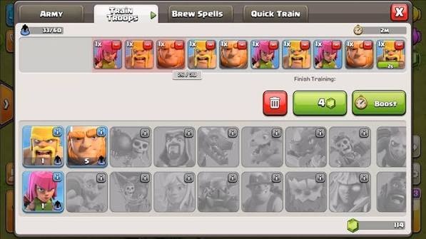 Clash of Clan mod apk screenshot