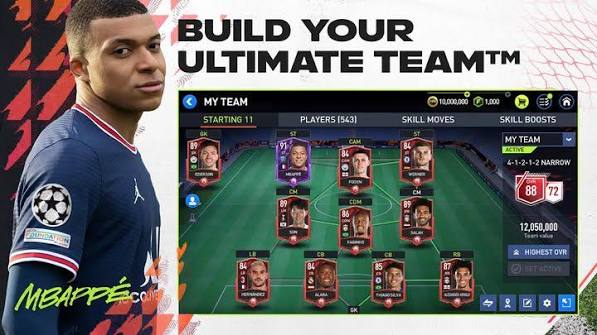 Fifa Mobile mod apk screenshot