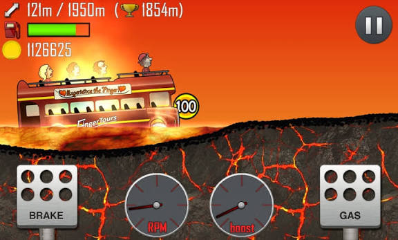 Hill Climb Racing mod apk screenshot