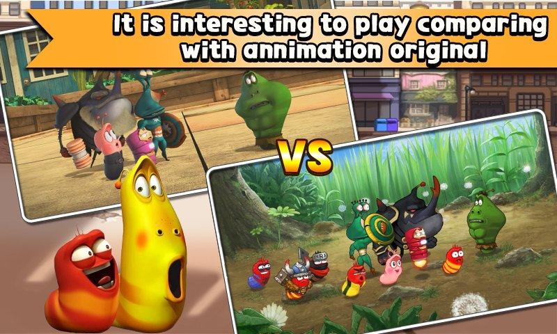 Larva Heroes Lavengers mod apk screenshot