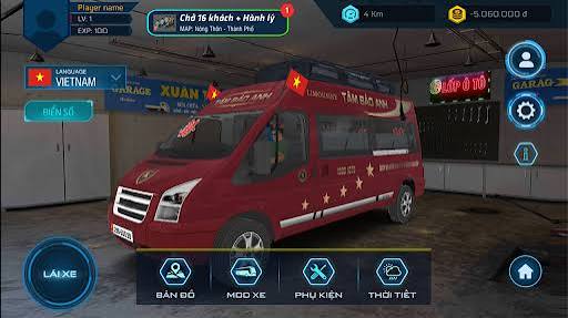 Minibus Simulator Vietnam mod apk screenshot