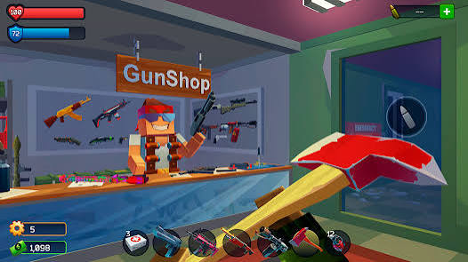 Pixel Combat: Zombies Strike mod apk screenshot
