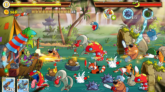 Đánh giá Swamp Attack 2 MOD APK (Vô Hạn Tiền, Kim Cương) 1.0.86 tai game Swamp Attack 2 mod