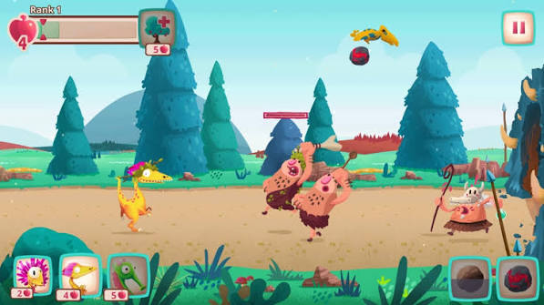 Đánh Giá Dino Bash MOD 1.15.2 - Vô hạn tiền,vô hạn vàng và đá quý Dino Bash mod apk