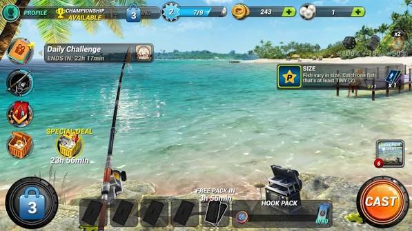 Fishing Clash mod apk screenshot