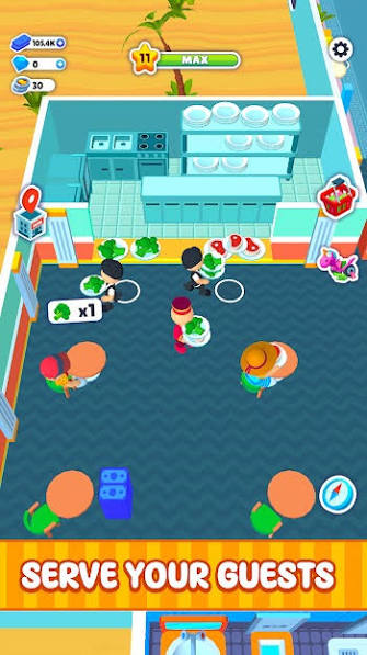 Đánh Giá My Perfect Hotel MOD 1.35.2 - Vô Hạn Tiền, Mua Sắm Miễn Phí game My Perfect Hotel mod apk