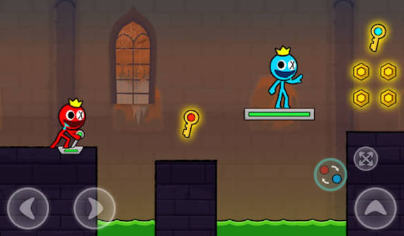 Red and Blue Stickman 2 mod apk screenshot